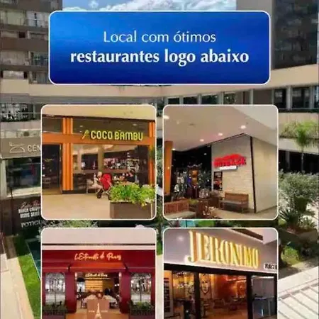 Lindo Apartamento Aguas Claras Em Shopping - Completo! Brasilia Exterior photo